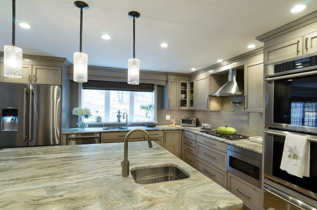 Gray kitchen remodel