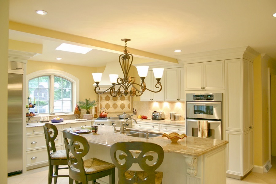 Ornate kitchens can be cozy and inviting!