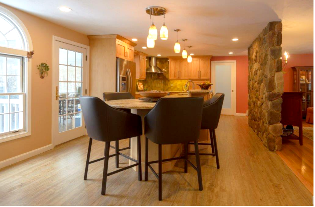 Rustic meets modern in this Country Dream Kitchen.